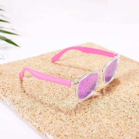 Kids Polarized Sunglasses, Flexible TPEE Rubber Toddler Shades for Girls Boys, A - Picture 5 of 6